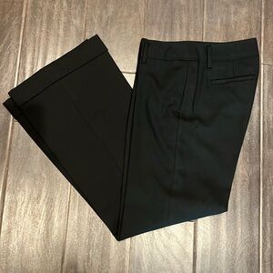 EUC Banana Republic Ryan Fit black Cuffed Trousers